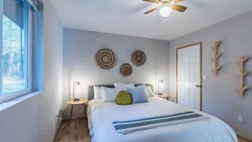 2 soveværelser, gratis Wi-Fi, sengetøj