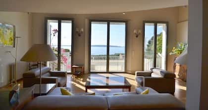 VILLA PANORAMA MEER BLICK/ 6 SCHLAFZIMMER / POOL