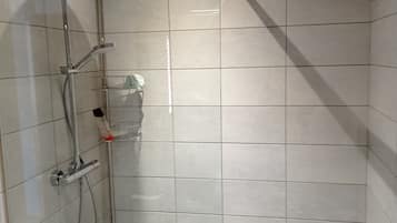 Shower, hair dryer