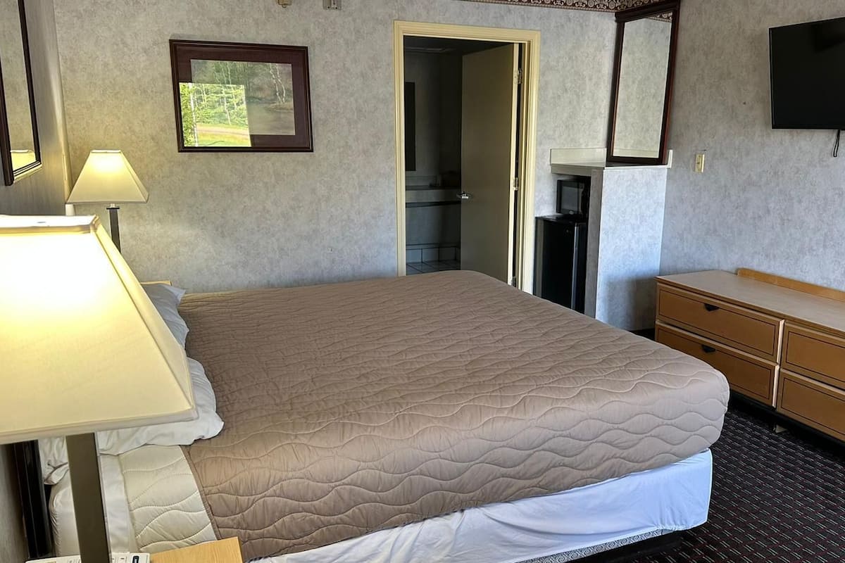 Chambre Standard, 1 trÚs grand lit, accessible aux personnes à mobilité réduite, non-fumeurs | Wi-Fi gratuit, draps fournis