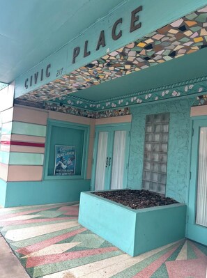 Enceinte de l’hébergement