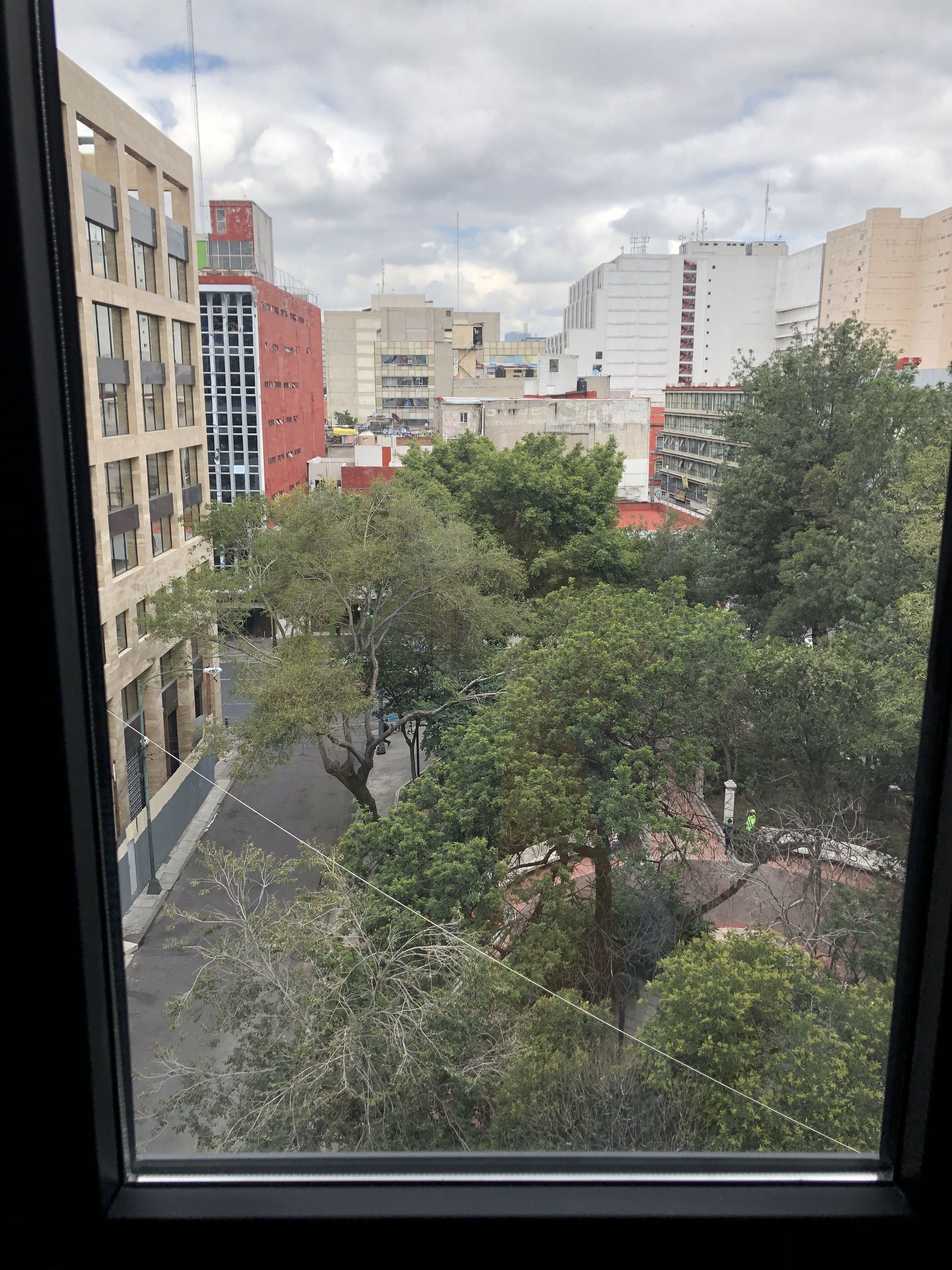 Vista desde la propiedad