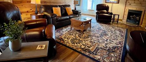 Televisor i llar de foc