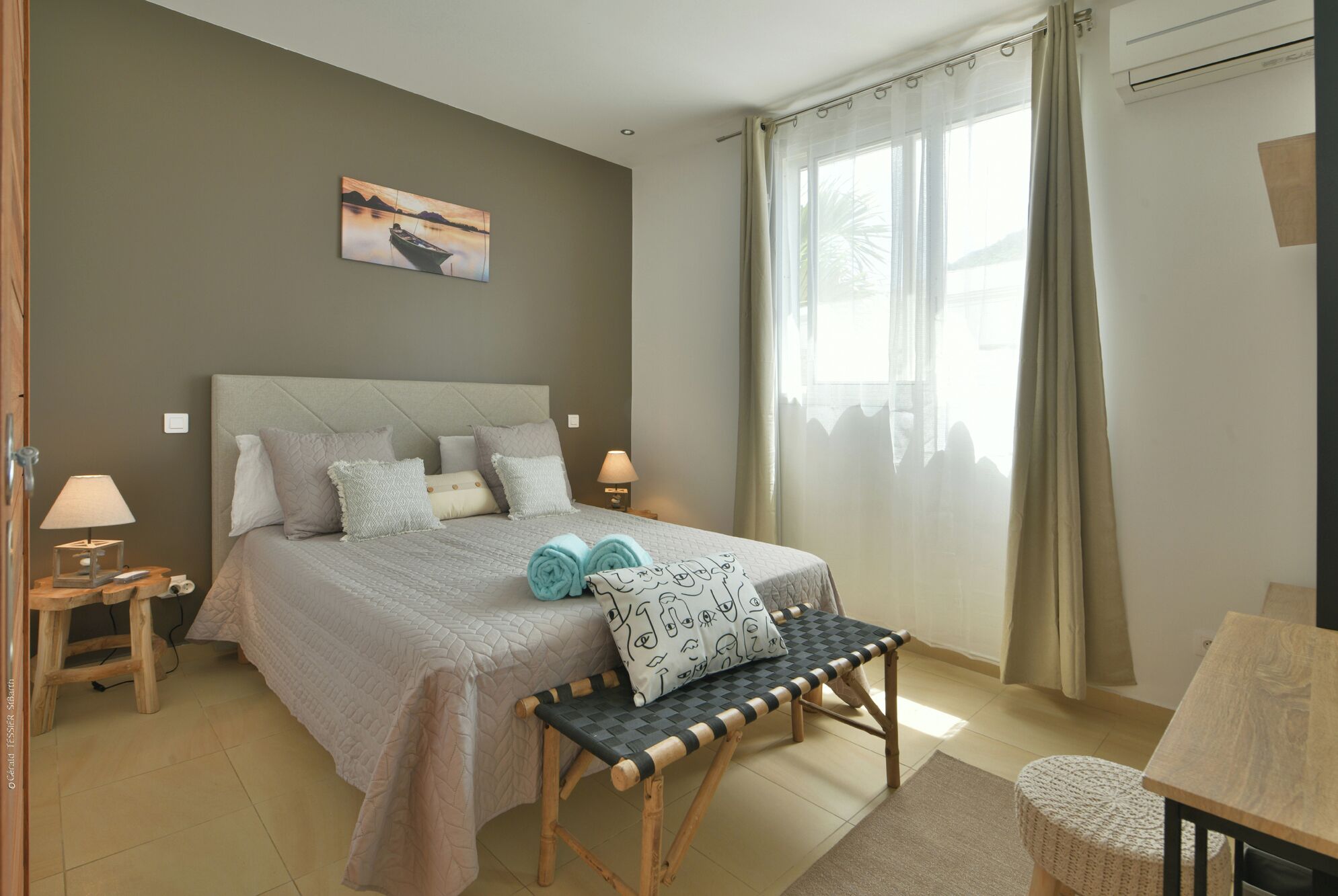 2 bedrooms, desk, free WiFi, bed sheets