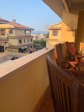 Appartement, 2 chambres, fumeur, balcon | Vue depuis l’hébergement