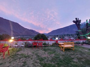 Vue depuis l’hébergement