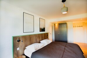 1 غرفة نوم وواي فاي مجانًا وملاءات أسرّة