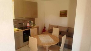 Apartment, 1 Bedroom, Microwave | Living area - Simple Apartment a3 for 5 Guests in Vrvari, Close to the Beach (Porec)