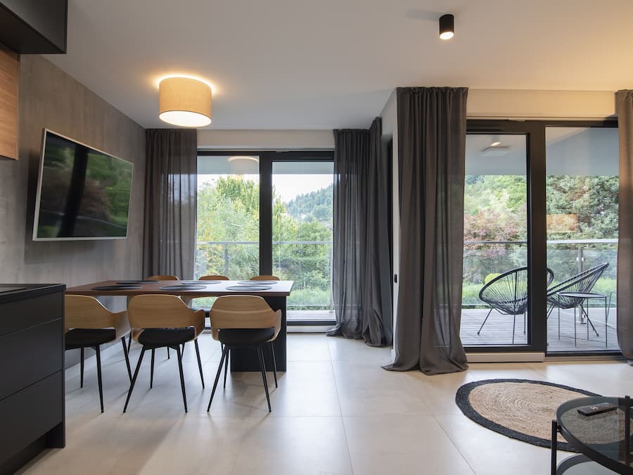 Apartment (B 10) | Living area | Flat-screen TV