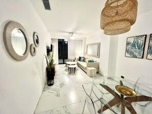 Condo, 2 Bedrooms, Accessible, Smoking | Living area