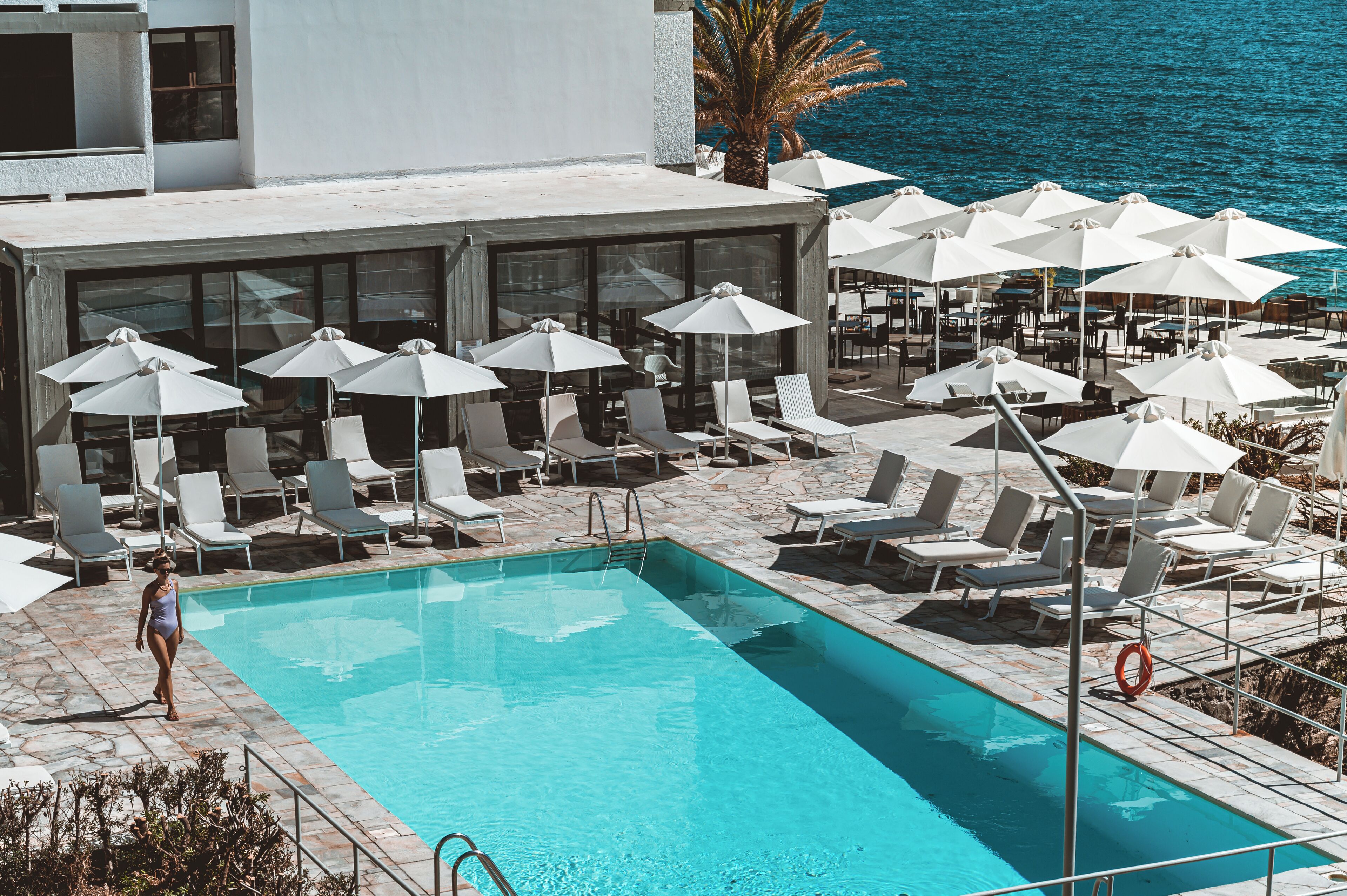 Seasonal outdoor pool