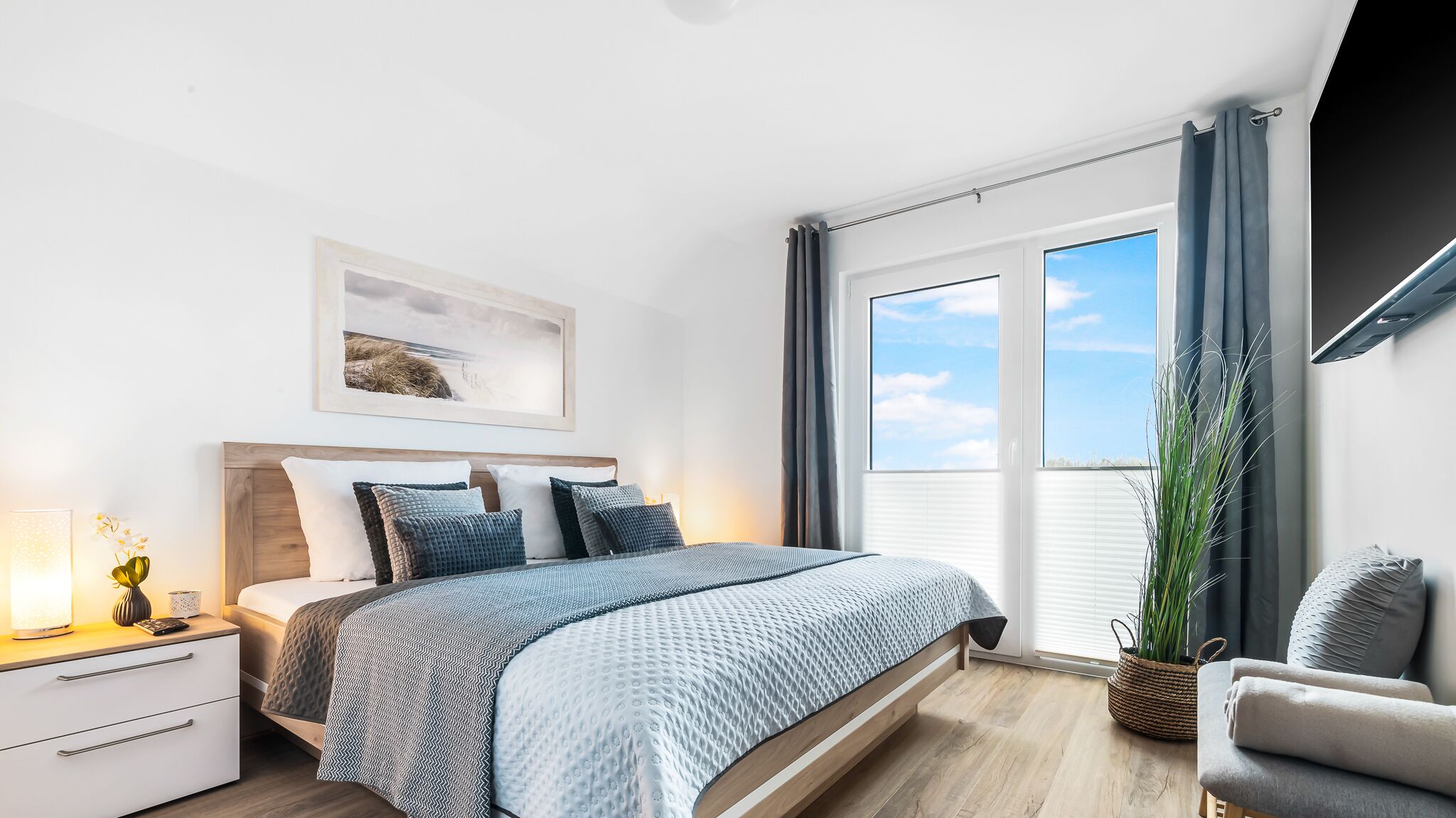 2 sovrum, strykjärn/strykbräda, resesäng och gratis wi-fi