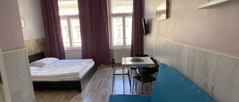 1 bedroom, iron/ironing board, free WiFi, bed sheets