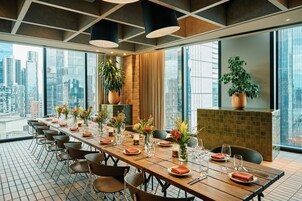 Mediterranean cuisine, ocean views 