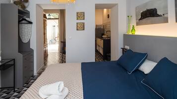 Suite La Almiranta City | 1 sovrum, sängtillbehör av högsta kvalitet och duntäcken