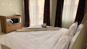 Apartemen, 2 kamar tidur, Boleh Merokok, balkon | 2 kamar tidur