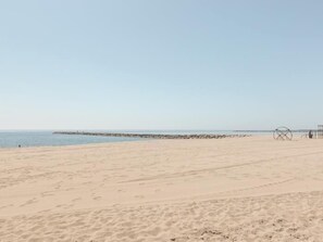 On the beach