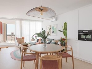 Dining - Marsalada - Front line beach apartment with sea view (Puçol)