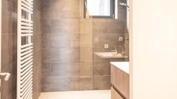 Shower, hair dryer