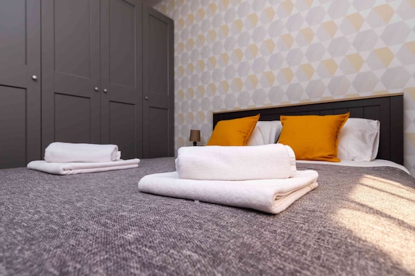 Apartment | 1 Schlafzimmer, Allergikerbettwaren, individuell dekoriert