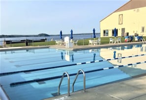 Indoor pool, outdoor pool