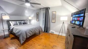 4 chambres, fer et planche à repasser, Wi-Fi gratuit, draps fournis