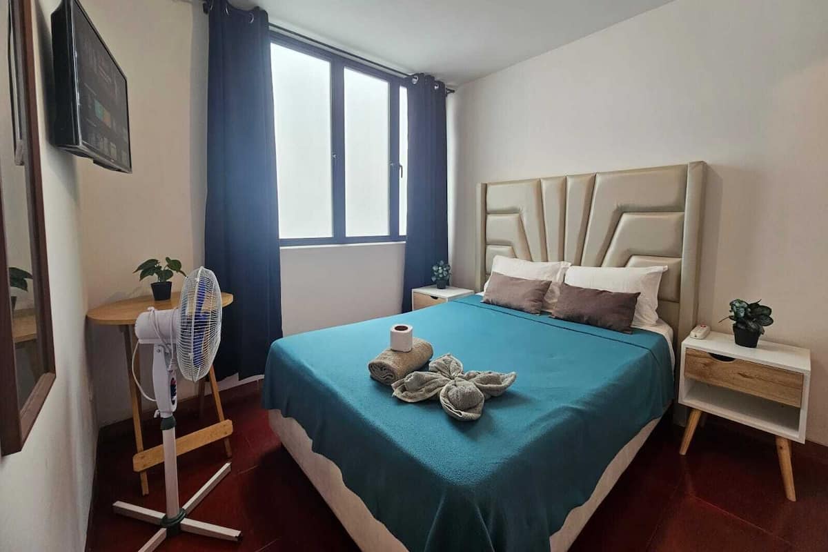Chambre Simple Standard | Literie de qualité supérieure, couette en duvet d'oie, surmatelas