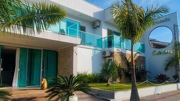 Façade de l’hébergement