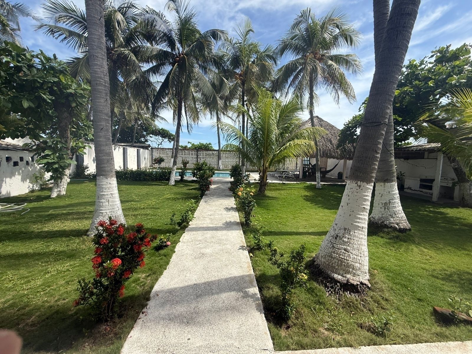 Overnattingsstedets uteområder