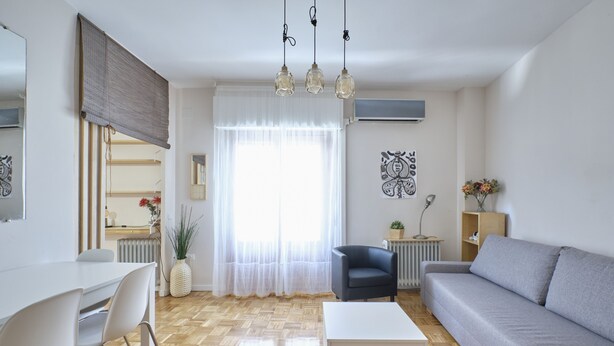 Living area - 3 Bedroom Apartment With Garage Space in the Center of Madrid (Madrid)