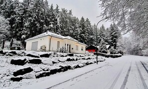 Exterior - Vacation home Waldblick in the beautiful Vulkaneifel near Gerolstein by the forest! (Hohenfels-Essingen)