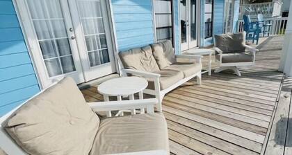 FRONT/ONLY ROW!!! TWO BEACH FRONT BEDROOMS WITH DIRECT ACCESS TO THE DECK!!!