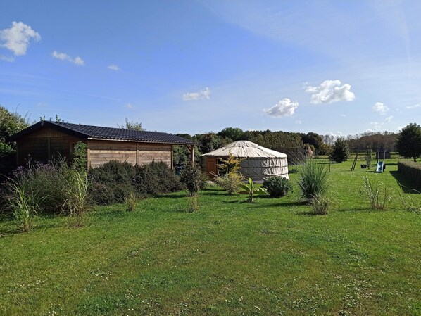 Overnattingsstedets uteområder