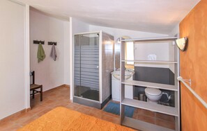 Shower, hair dryer