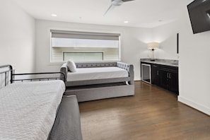 4 bedrooms, iron/ironing board, travel crib, WiFi