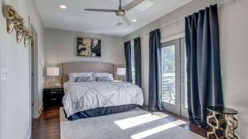 4 bedrooms, iron/ironing board, travel crib, WiFi