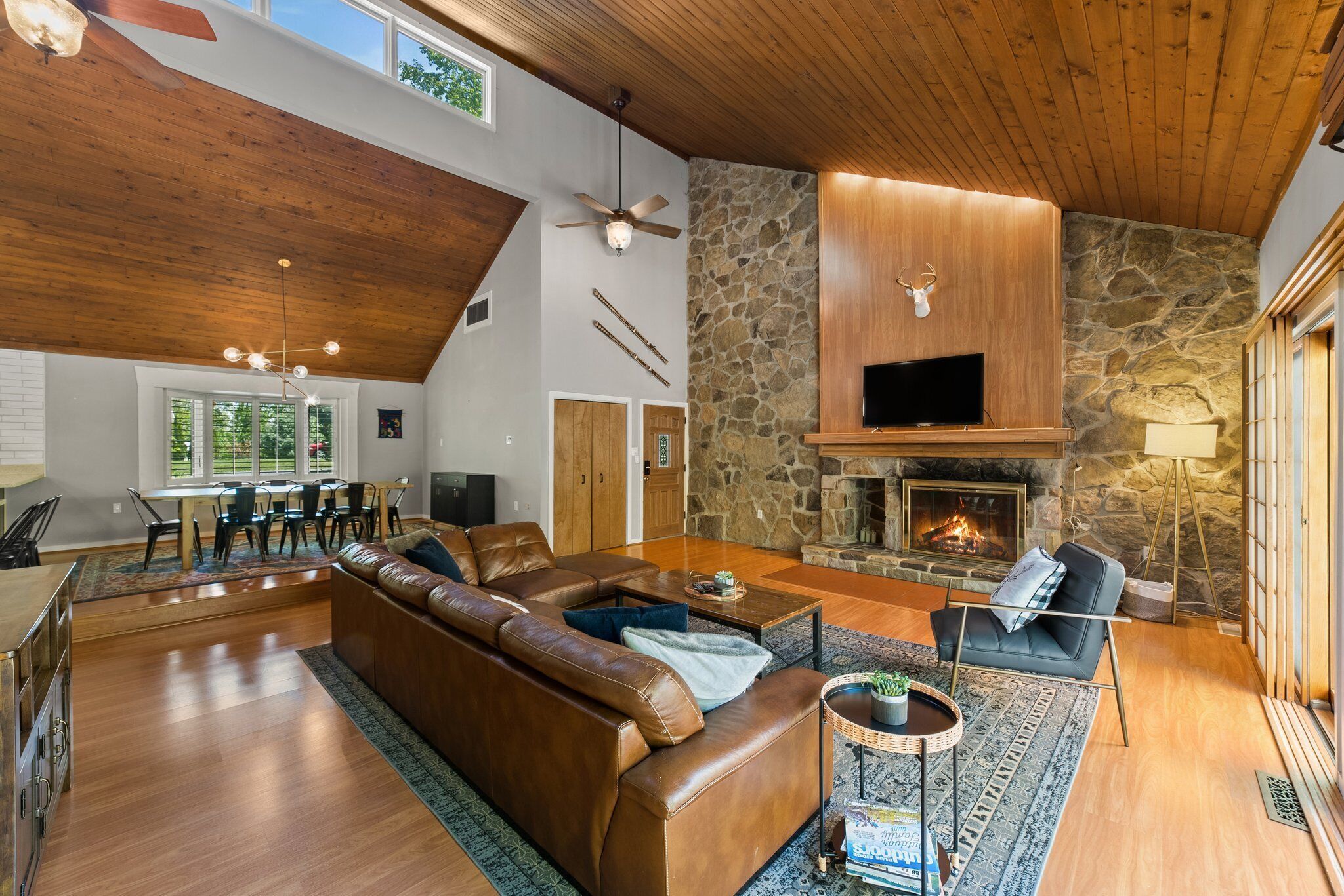 TV, streaming services, offices