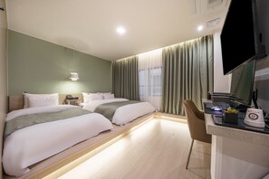 Decoración personalizada, muebles diferentes y wifi gratis