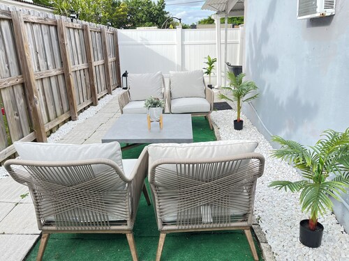 Our studio is a fantastic place to stay! It features a modern and cozy design.