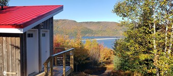 Puffin Pod Hike-In Sleeping Pod at Sally's Brook Off-Grid Luxury Cabins
