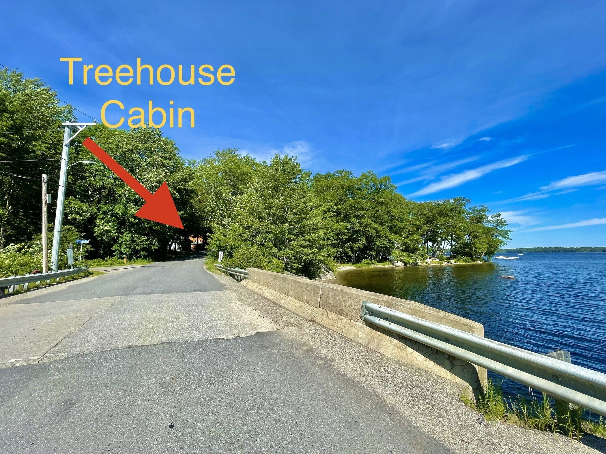 Treehouse Cabin - Near Green Lake & Phillips Lake