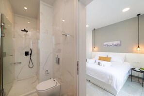 Shower, hair dryer
