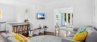 The Blue Beachside Bungalow