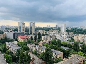 Comfort Apartment | View from room - New apartment in the Kyiv downtown (Kyiv)