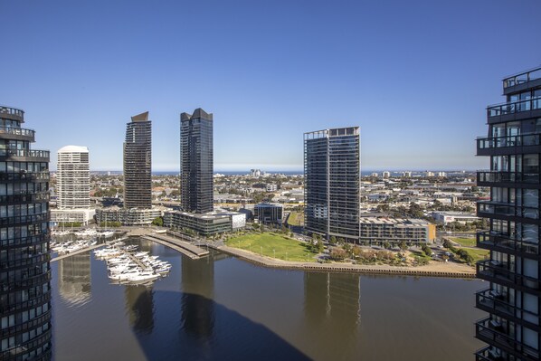 City Apartment, 1 Bedroom, Balcony, City View | View from room