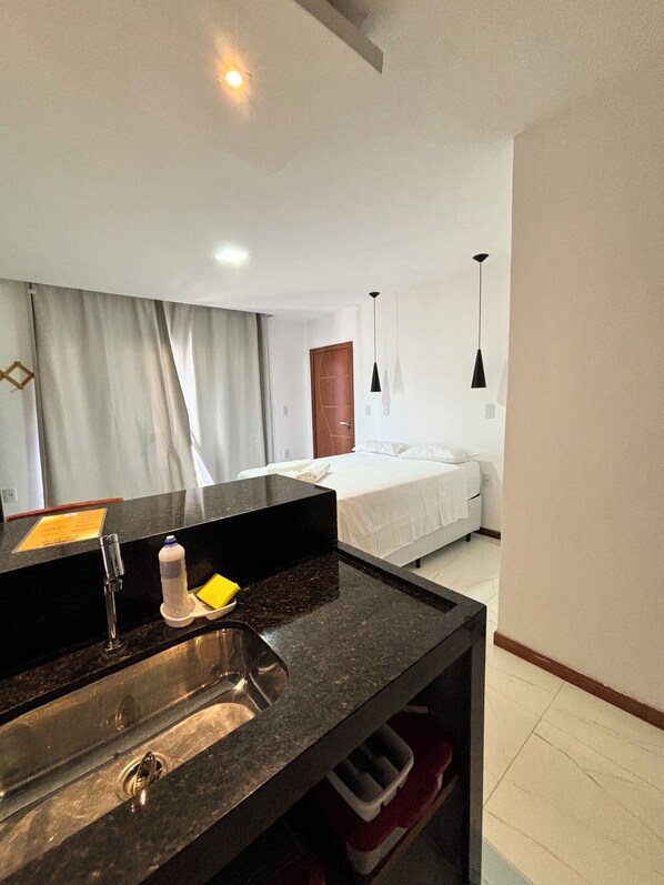 1 Schlafzimmer, kostenloses WLAN, Bettwäsche