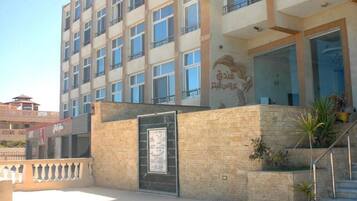 Fassade der Unterkunft