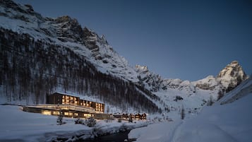 Fassade der Unterkunft