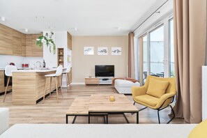 LÀgenhet - 1 sovrum - kök | Vardagsrum