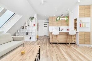 LÀgenhet - 1 sovrum - kök | Vardagsrum